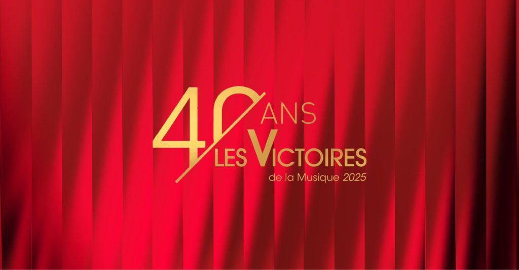 logo victoires de la musique 2025 (40 ans)