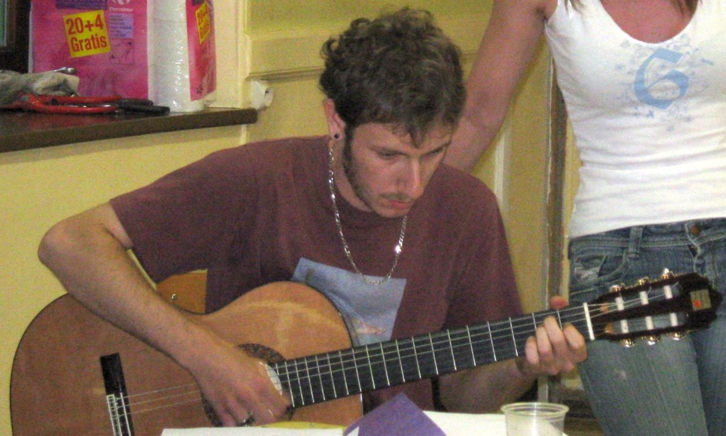 Fabau et sa guitare en 2010